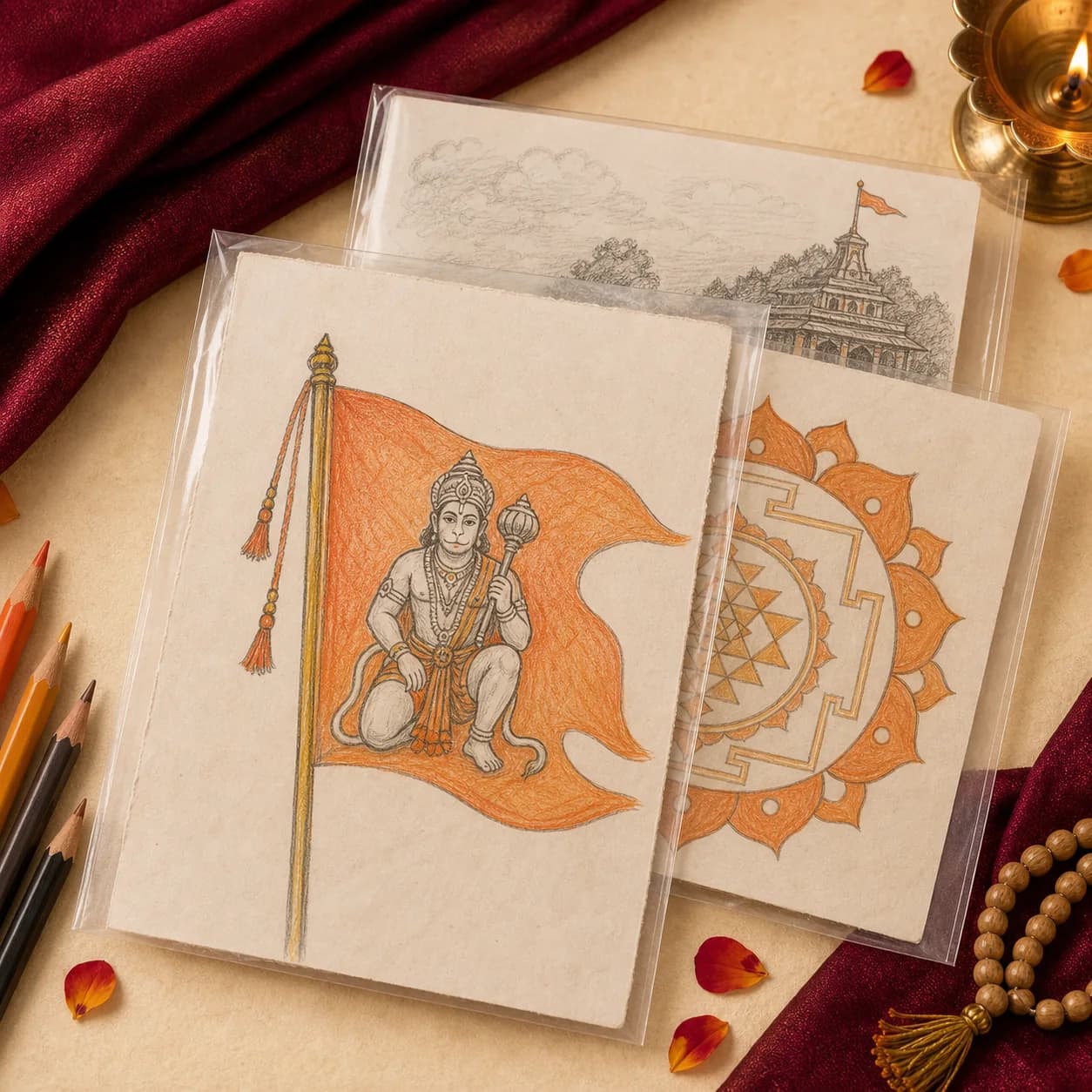 Handmade Drawing Set